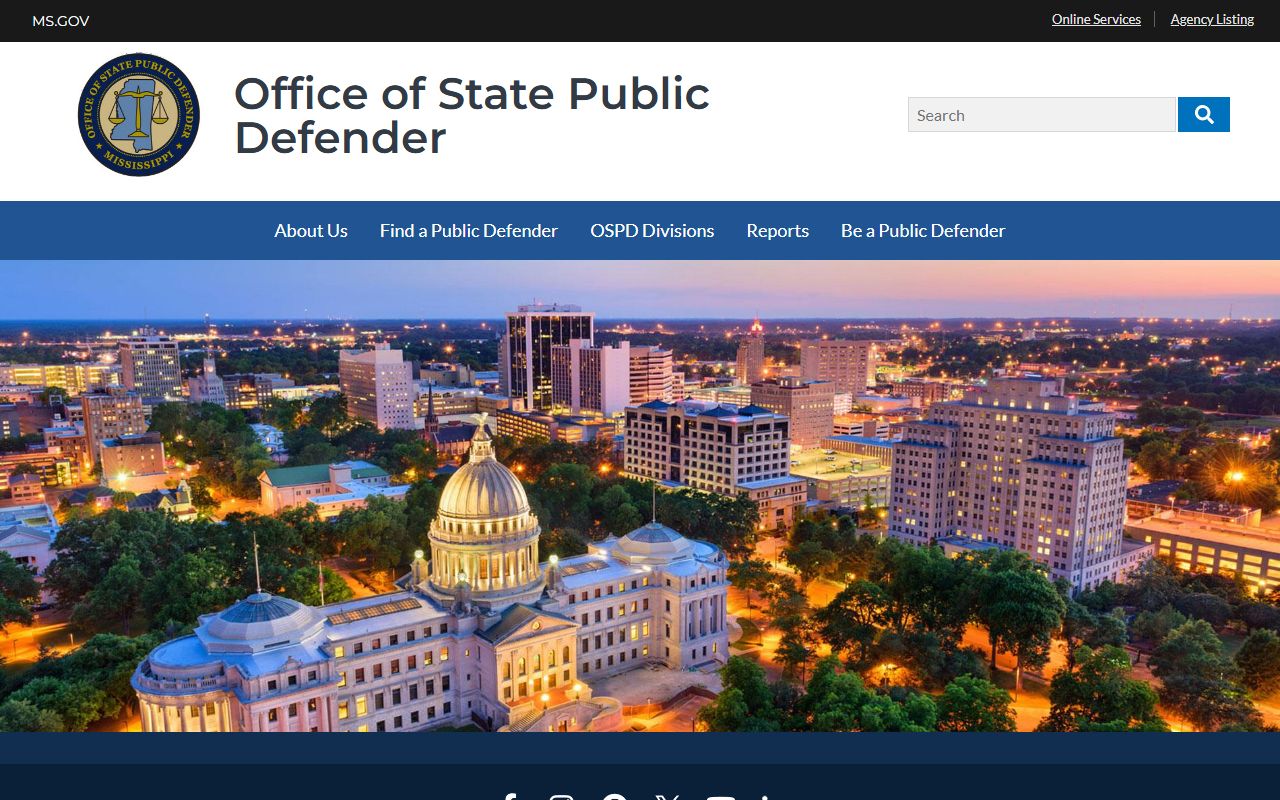 Coahoma County criminal court records and Mississippi public defense