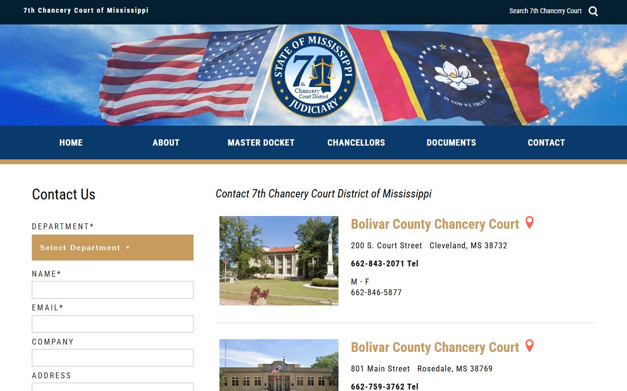 Coahoma County divorce record contact options
